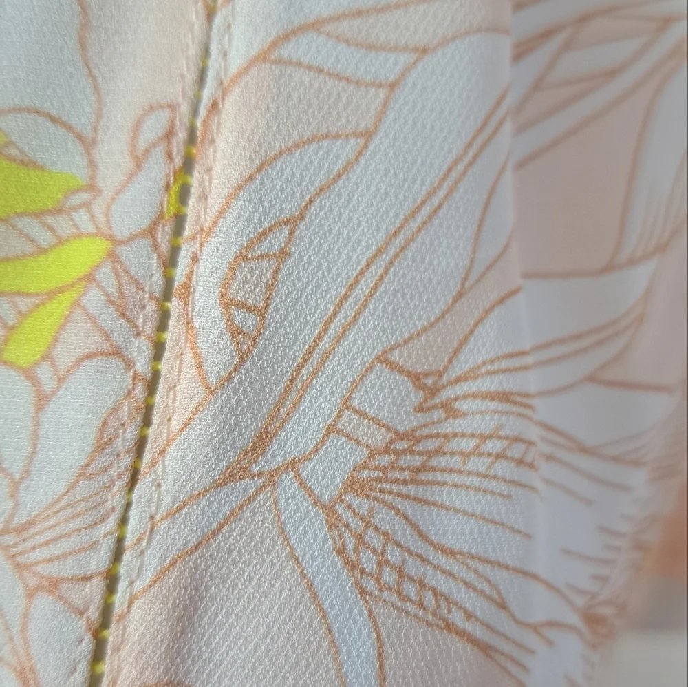 Reiss Carlotta Short Flutter Sleeve Dress in Blush Size US 4 - Picture 12 of 16